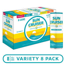 Sun Cruiser Iced Tea Vodka Variety Pack 12-Oz can 8-Pack