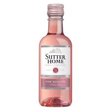Sutter Home Pink Moscato 187ml Bottle 4-Pack
