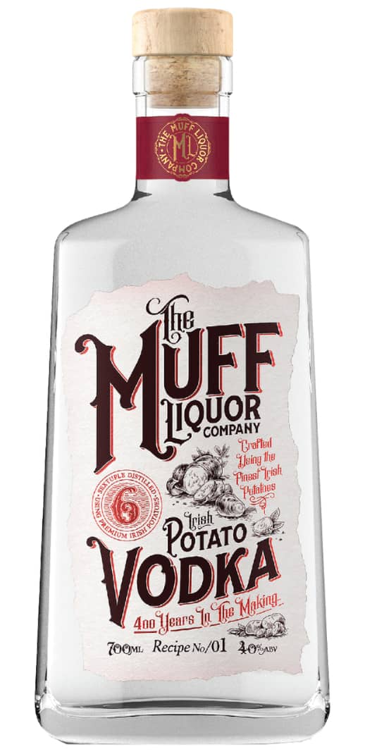 The Muff Liquor Company Irish Potato Vodka 700ml