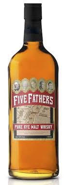 The Old Pogue Distillery Five Fathers Pure Rye Malt Whiskey 375ml
