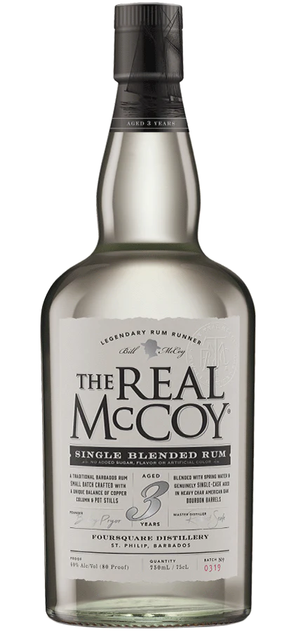 The Real Mccoy 3 Year Rum 80 Proof 700ml
