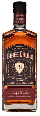 Three Chord Bourbon Strange Collaboration Straight Kentucky Bourbon Whiskey 750ml