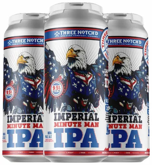 Three Notch Impieril Minute Man 16-Oz Can 4-Pack