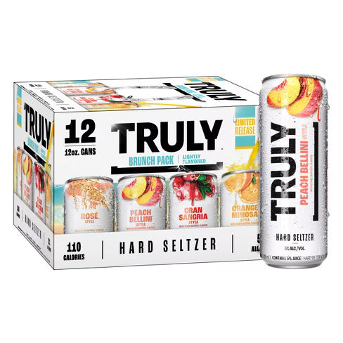 Truly Brunch Hard Seltzer Mix Variety 12-Oz Can 12-Pack