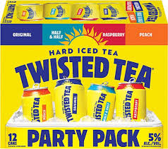 Twisted Tea Mix Variety Pack Iced Tea 12-Oz Can 12-Pack
