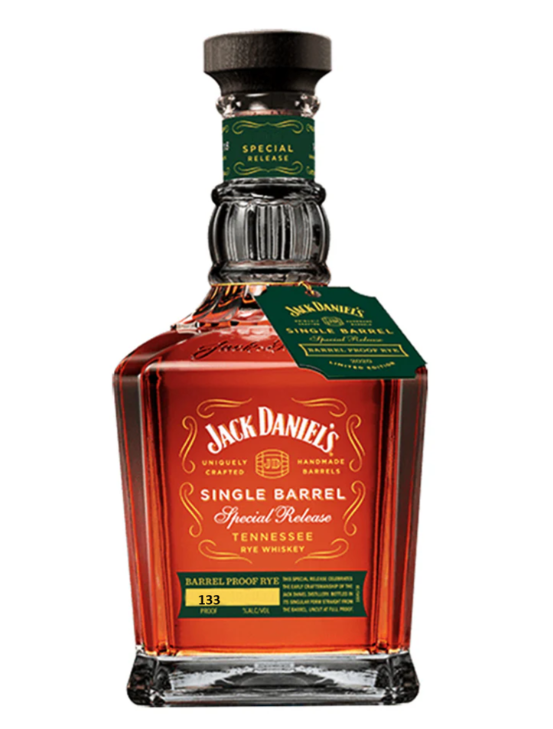Jack Daniel's Single Barrel Barrel Proof Rye Tennessee Whiskey Personal Collection 750ml