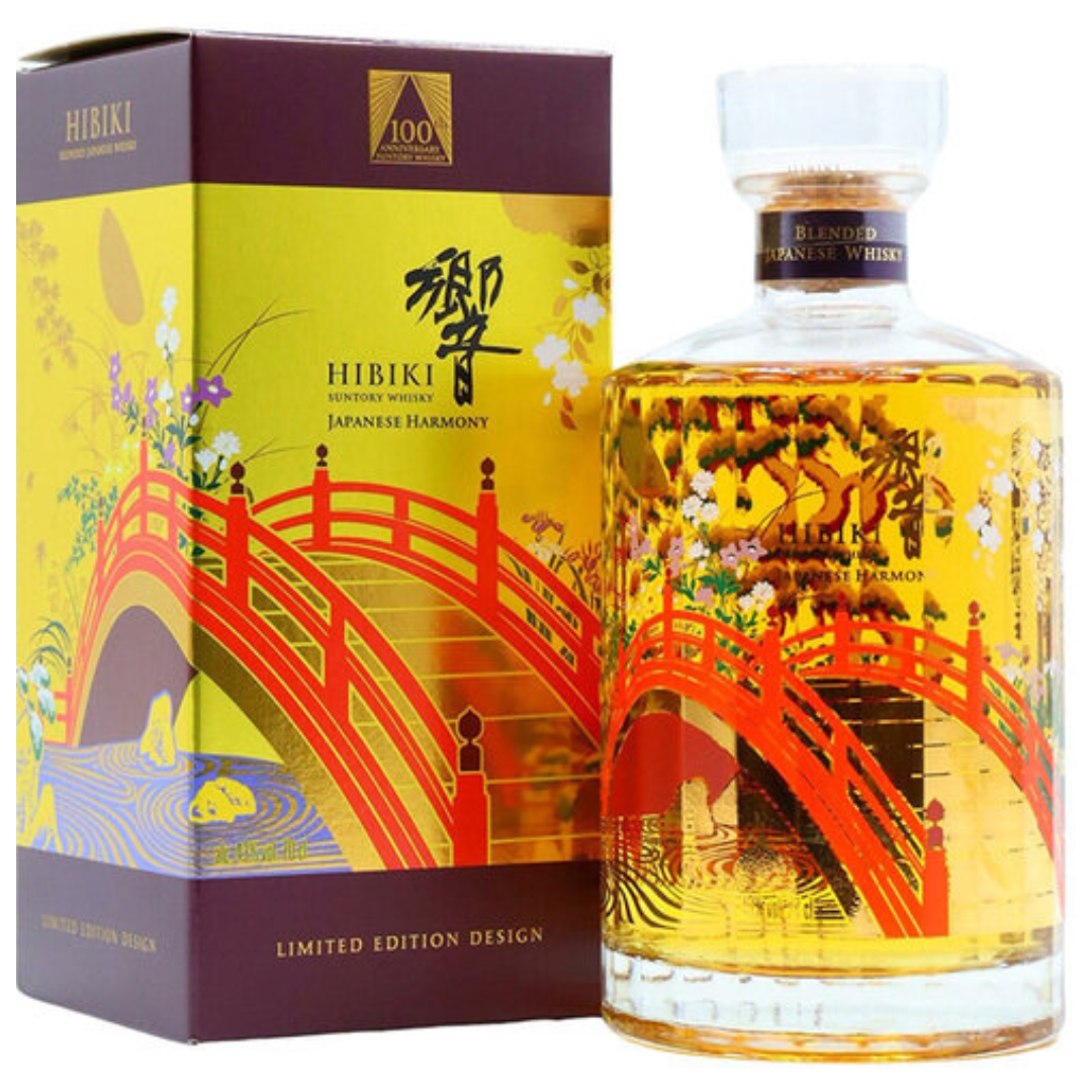 Suntory Hibiki Japanese Harmony 100th Anniversary Limited Edition Suntory Hibiki Japanese Harmony 100th Anniversary Limited Edition