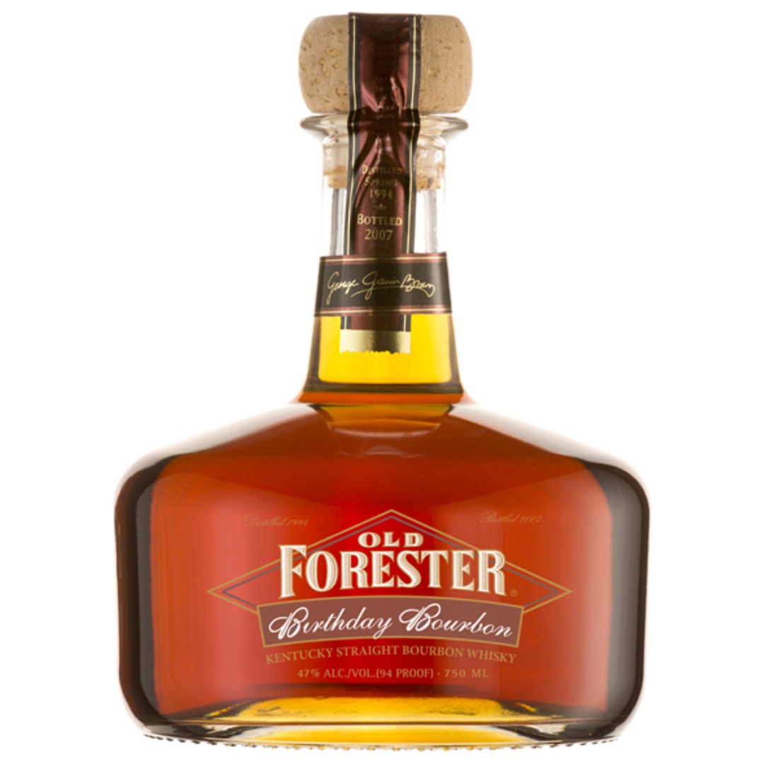 2007 Old Forester Birthday Bourbon 12 Year Old Kentucky Straight Bourbon Whiskey 750ml