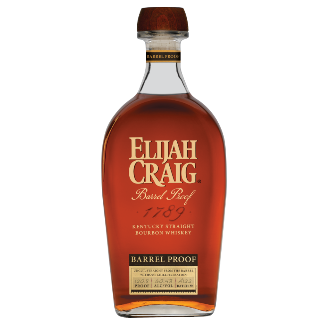 Elijah Craig 12 Year Old Barrel Proof Batch A122 Kentucky Straight Bourbon Whiskey 750ml