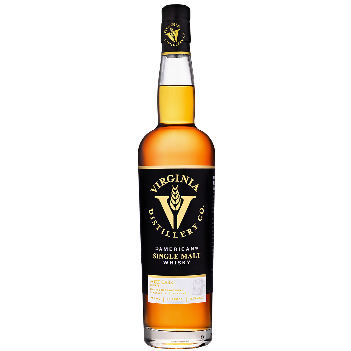 Virginia Distillery Company Port Cask Reserve American Single Malt Whiskey 700ml