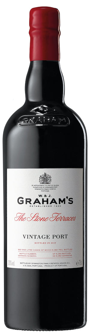 W & J Graham's The Stone Terraces Vintage Port 750ml