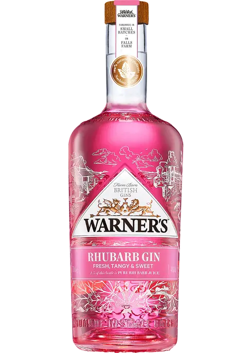Warner's Rhubarb Gin 750ml