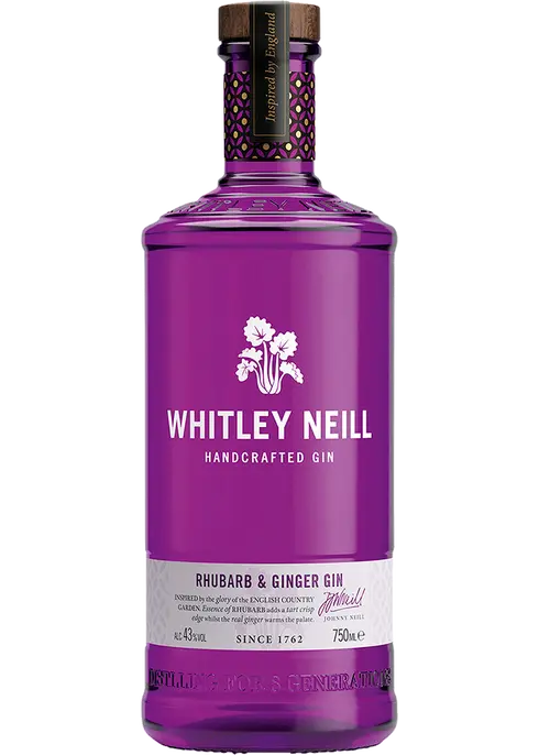 Whitley Neill Rhubarb & Ginger Gin 750ml