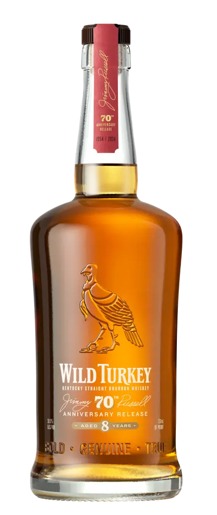 Wild Turkey 70th Anniversary 8 Year Old Kentucky Straight Bourbon Whiskey 750ml