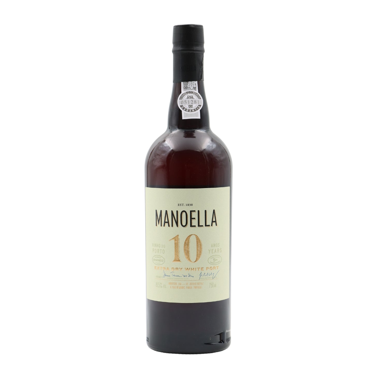 Wine & Soul Manoella 10 Year Old Extra Dry White Port 750ml