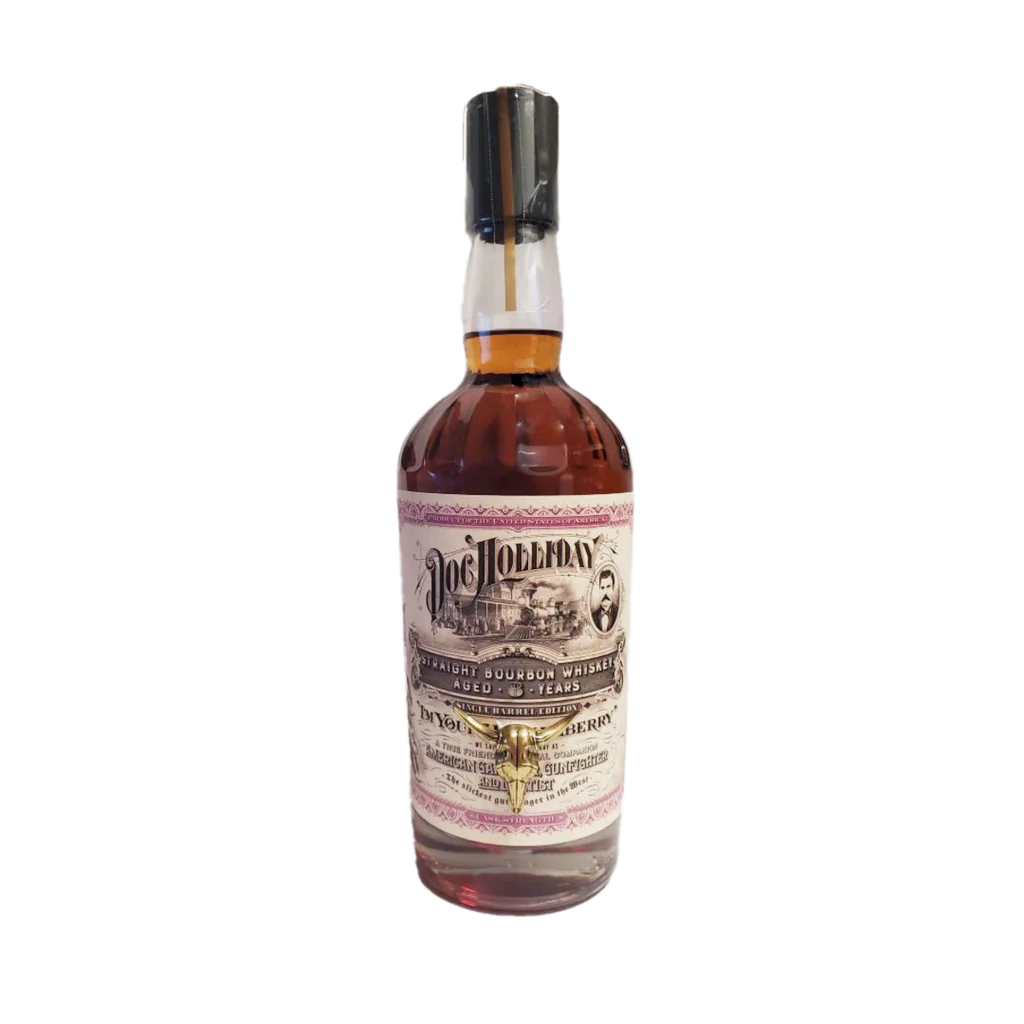 World Whiskey Society 6 Year Old Gold Doc Holliday Straight Bourbon Whiskey 750ml