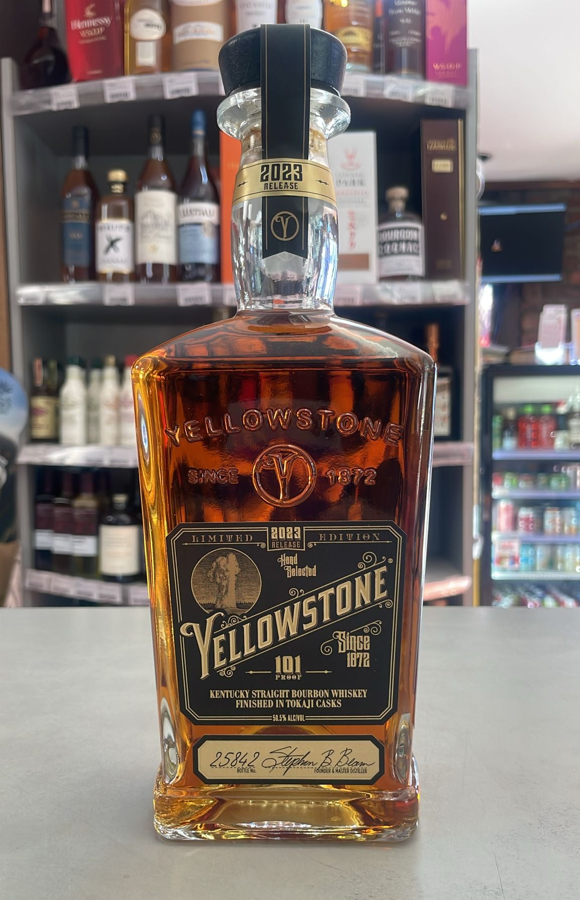 Yellowstone Limited Edition Tokaji Cask Finish Kentucky Straight Bourbon Whiskey 750ml