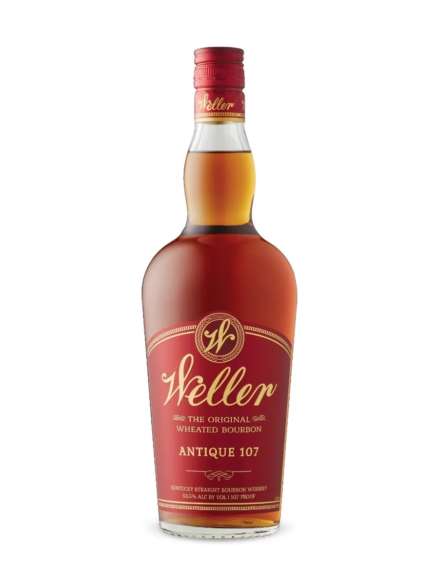 W. L. Weller Antique 107 Kentucky Straight Wheated Bourbon Whiskey 1.75Lt