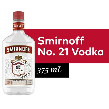 Smirnoff No. 21 Red Label Vodka 375ml