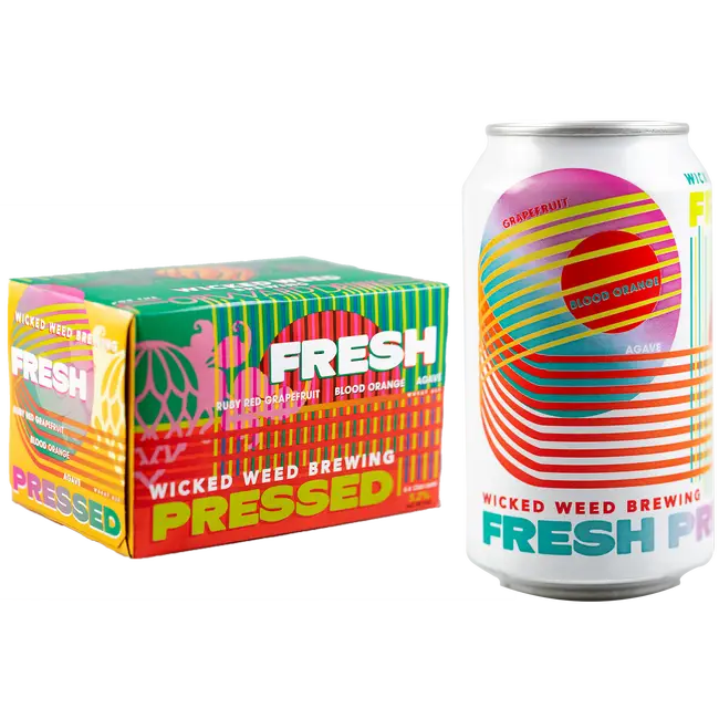Wicked Weed Brewing Fresh Pressed Wheat Ale Beer 12-Oz Can 6-Pack