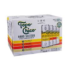 Topo Chico Hard Seltzer Variety 12-Oz Can 12-Pack