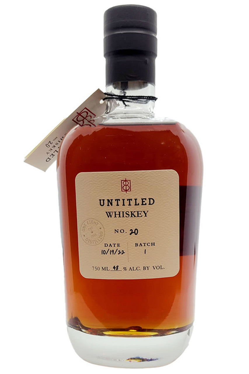 One Eight Untitled No. 20 Batch Bourbon Whiskey 750ml