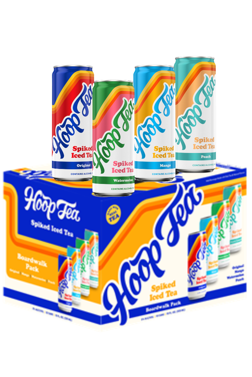 Hoop Tea Spiked Iced Tea Variety Pack 12-Oz Can 12-Pack