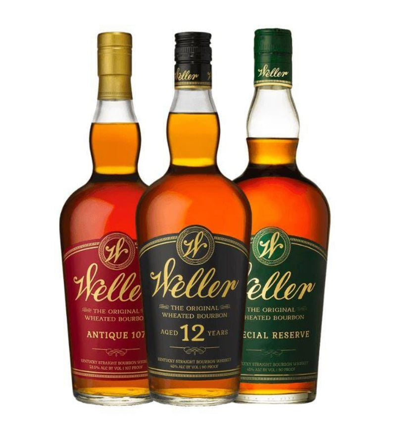 W. L. Weller Collector's Pick Bourbon Whiskey Bundle 750ml 3-Pack