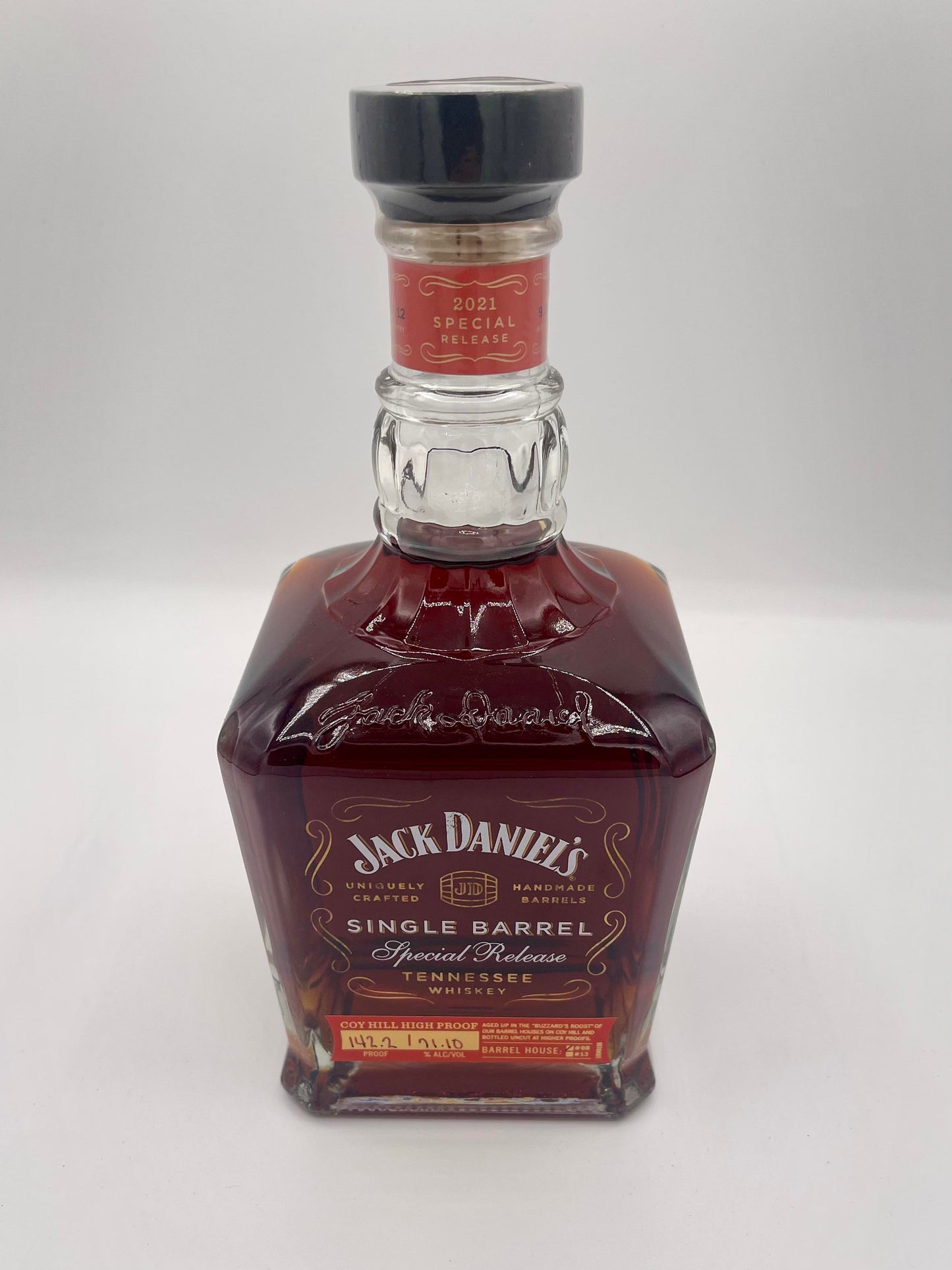 Jack Daniel's Single Barrel Special Release Coy Hill 142.2 Proof Red Ink Tennessee Whiskey 750ml
