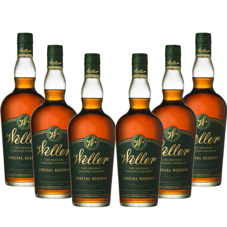 W. L. Weller Special Reserve Kentucky Straight Wheated Bourbon Whiskey Bundle 6-Pack