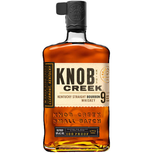 Knob Creek Small Batch 9 Year Old 100 Proof Straight Bourbon Whiskey 750ml