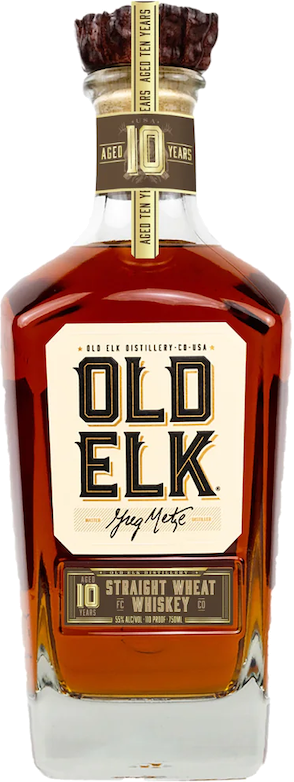 Old Elk 10 Year Old Straight Wheat Whiskey 750ml