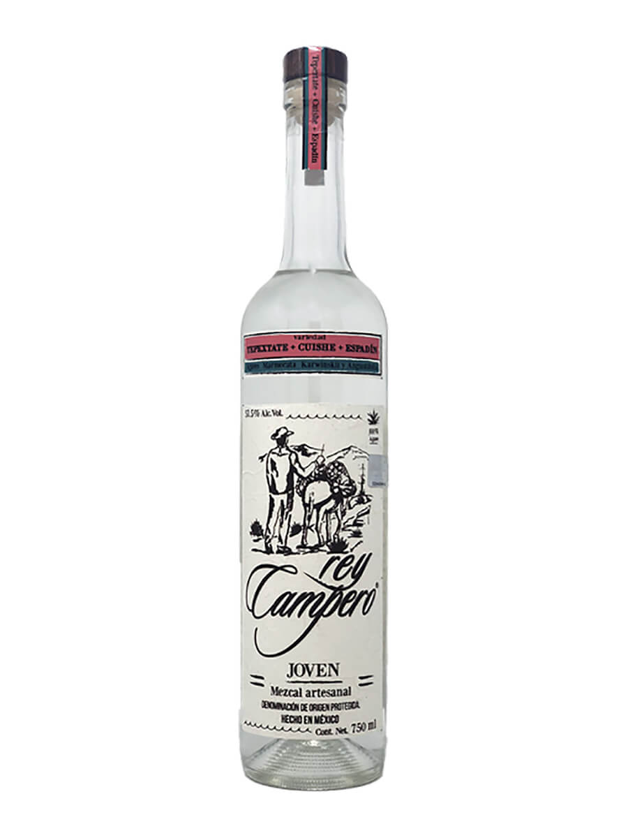 Rey Campero Tepextate Cuishe Espadin Mezcal Joven 750ml
