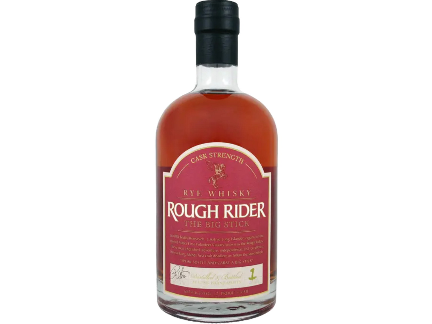 Rough Rider The Big Stick Cask Strength Rye Whisky 750ml