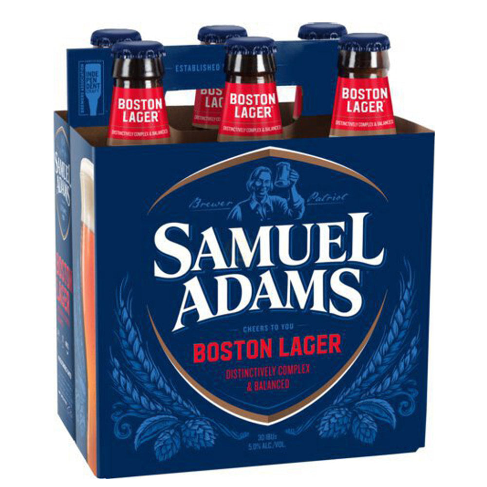 Samuel Adams Boston Lager Beer 12-Oz Bottle 6-Pack