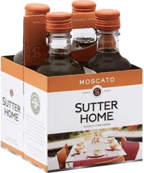 Sutter Home Moscato 187ml Bottle 4-Pack