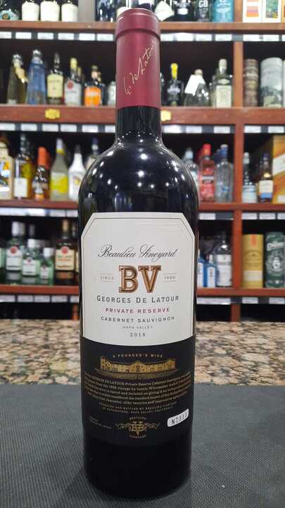 2018 Beaulieu Vineyard Georges De Latour Private Reserve Cabernet Sauvignon 750ml