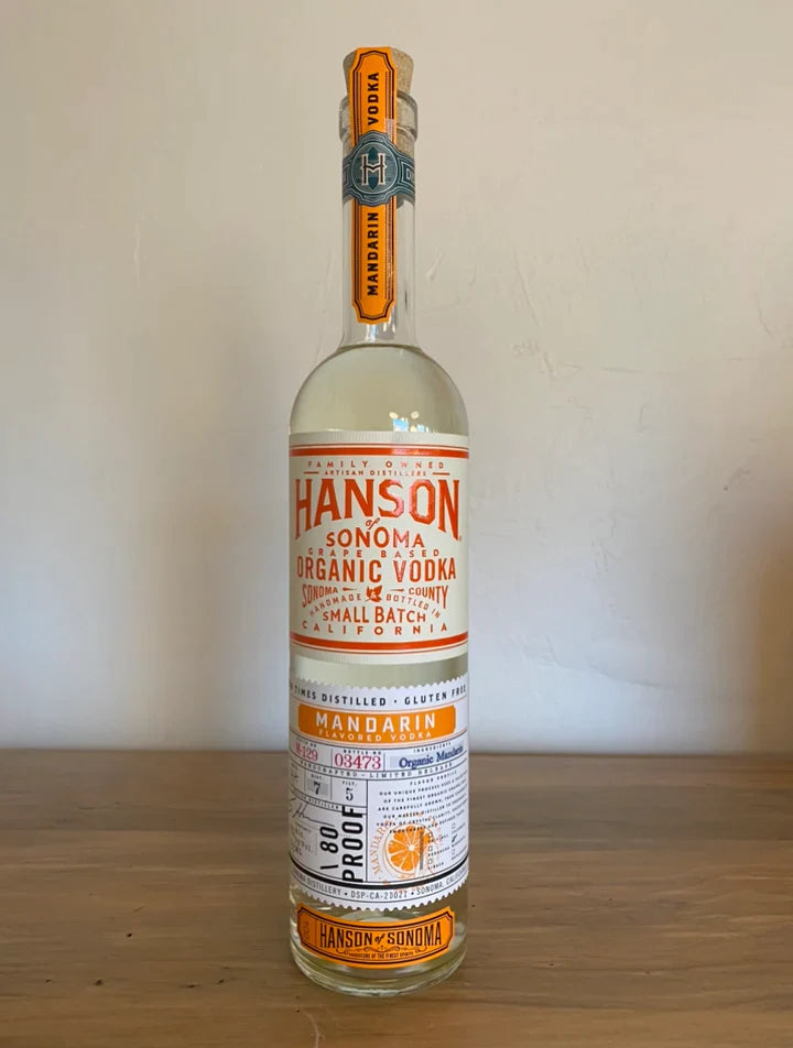 Hanson of Sonoma Grape Based Small Batch Organic Vodka