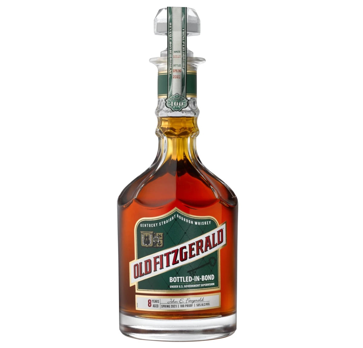 Old Fitzgerald Bottled in Bond 18 Year Old Kentucky Straight Bourbon Whiskey 750ml