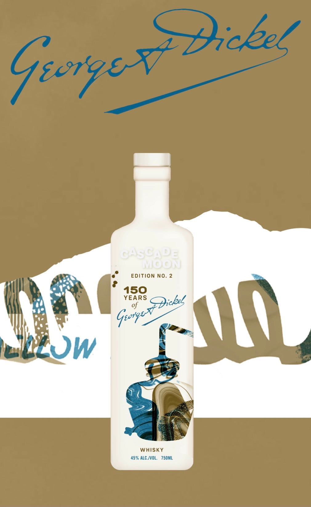 CASCADE MOON 150th George Dickel 750ml