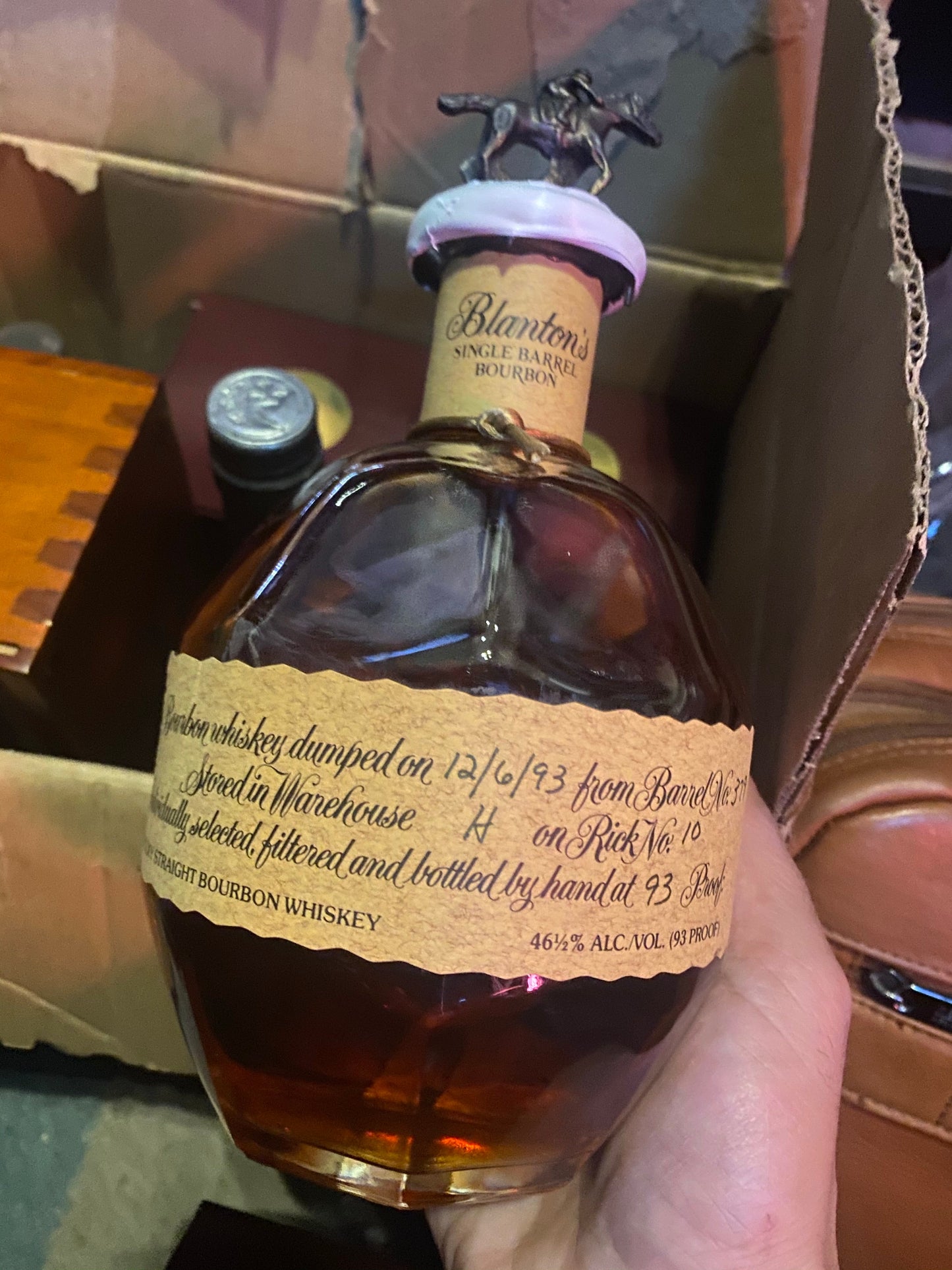 BLANTON’S VINTAGE 12/06/1993 750ML