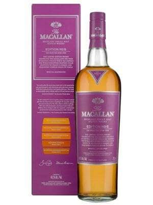 Macallan Edition No. 5 Single Malt Scotch Whisky 750ml