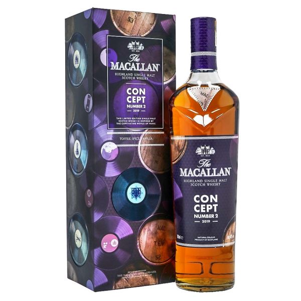 Macallan Concept Number 2 Single Malt Scotch Whiskey 700ml