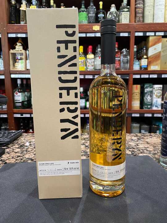 Penderyn 7 Year Old Ex-Rum Cask Single Malt Whisky 750ml
