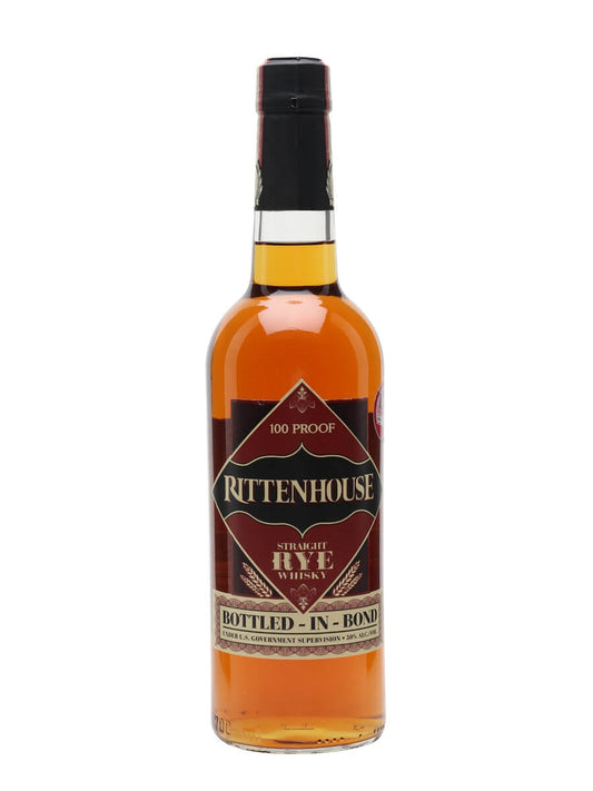 Rittenhouse Bottled In Bond Straight Rye Whisky 750ml