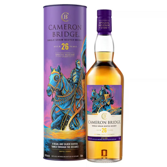 2022 Cameron Bridge Special Release 26 Year Old Single Grain Scotch Whisky 750ml