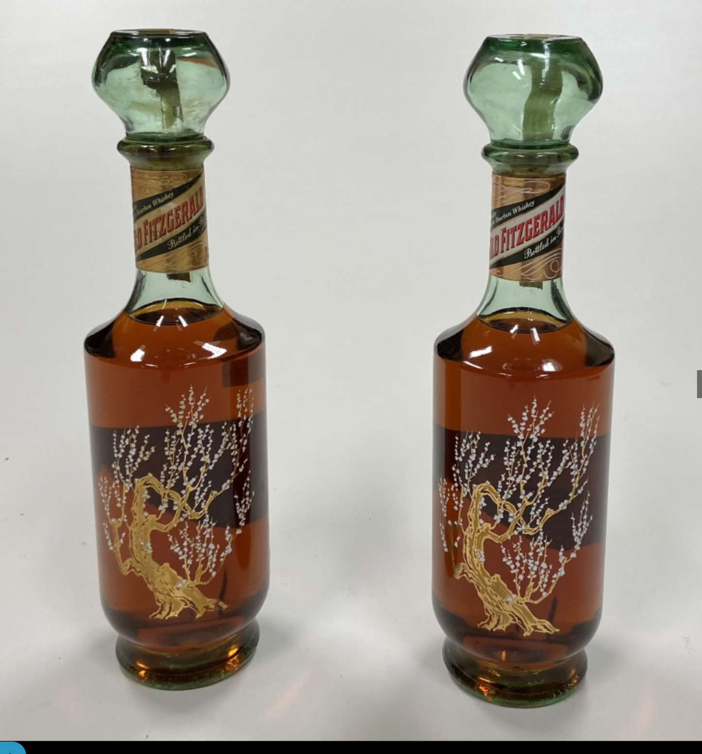 Old Fitzgerald Tree of Life (matching pair) c1958 Stitzel-Weller