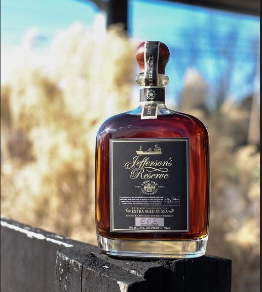 Jefferson’s Reserve Twin Oak Extra Aged at Sea Bourbon Whiskey 750ml