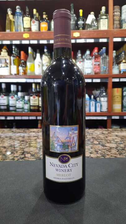 2016 Nevada City Winery Nevada County Merlot 750ml