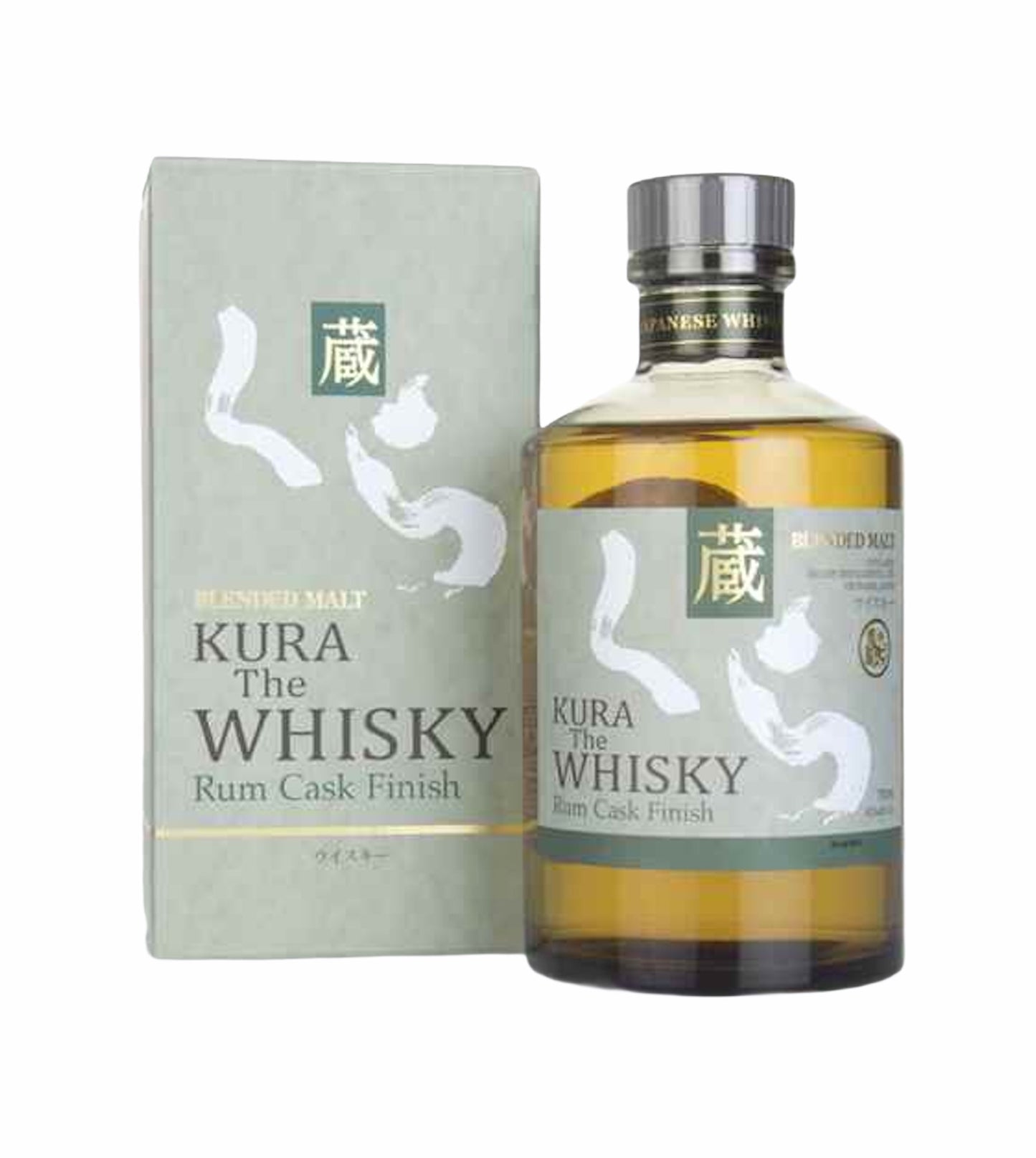 KURA PURE MALT WHISKEY FINISHED IN JAPANESE RUM BARRELS 750 ML